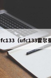ufc133（ufc133霍尔曼）